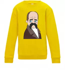 Дитячий світшот Тарас Шевченко Сонячно жовтий фото