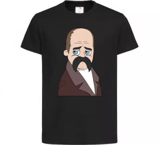 Дитяча футболка Тарас Шевченко Чорний фото