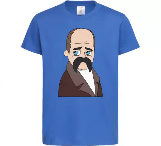 Дитяча футболка Тарас Шевченко Яскраво-синій фото