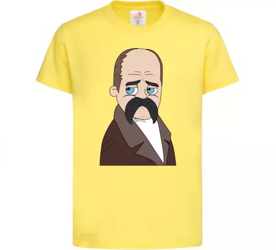 Дитяча футболка Тарас Шевченко Лимонний фото