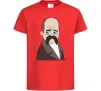 Дитяча футболка Тарас Шевченко Червоний фото