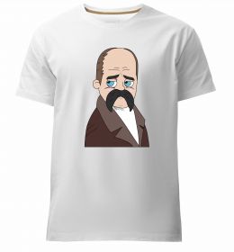 Мужская премиум футболка Тарас Шевченко