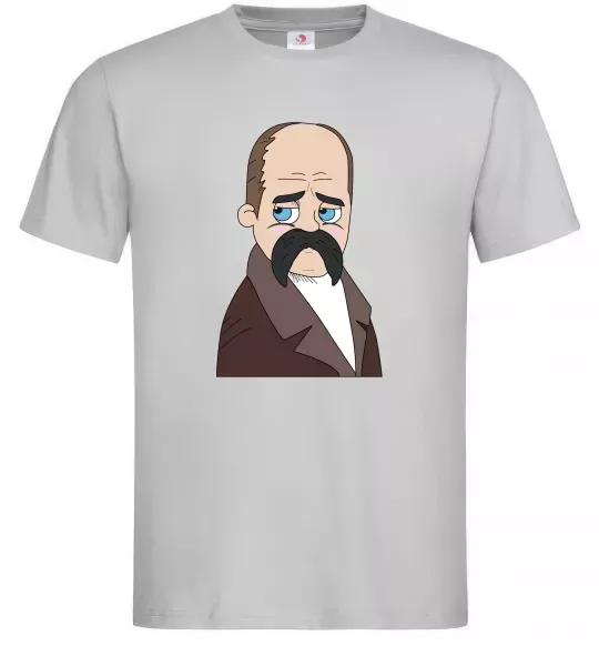 Чоловіча футболка Тарас Шевченко Сірий фото