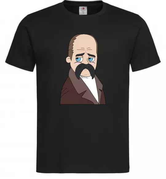 Чоловіча футболка Тарас Шевченко Чорний фото