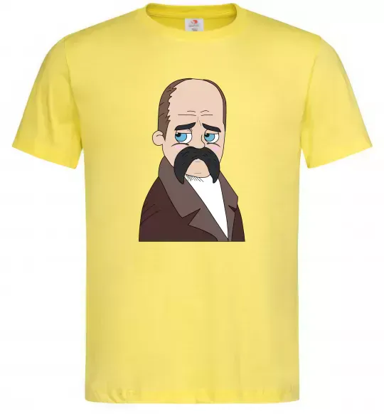 Чоловіча футболка Тарас Шевченко Лимонний фото