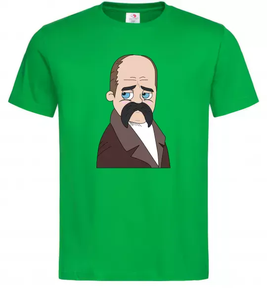 Чоловіча футболка Тарас Шевченко Зелений фото