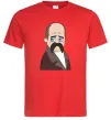 Чоловіча футболка Тарас Шевченко Червоний фото