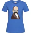 Женская футболка Тарас Шевченко Ярко-синий фото