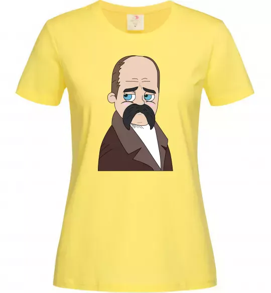 Женская футболка Тарас Шевченко Лимонный фото