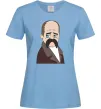Женская футболка Тарас Шевченко Голубой фото
