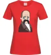Женская футболка Тарас Шевченко Красный фото