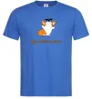Мужская футболка Ходи обійматись Коргі Ярко-синий фото