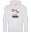 Жіноча толстовка (худі) Retro Car Сірий меланж фото