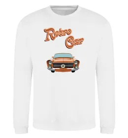Світшот Retro Car CLASSIC Білий фото