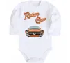 Детский боди Retro Car Белый фото