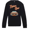 Детский Свитшот Retro Car Черный фото