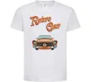 Детская футболка Retro Car Белый фото