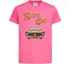 Детская футболка Retro Car Ярко-розовый фото
