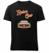 Чоловіча преміум футболка Retro Car Чорний фото