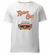 Чоловіча преміум футболка Retro Car Білий фото