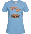 Женская футболка Retro Car Голубой Женская футболка Retro Car Голубой фото