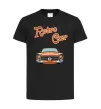 Дитяча футболка Retro Car Чорний фото