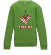 Детский Свитшот RETRO Лаймовый фото