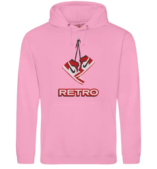 Жіноча толстовка (худі) RETRO Рожевий фото