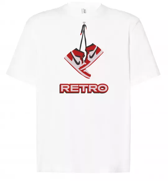 Футболка Оверсайз RETRO Белый фото