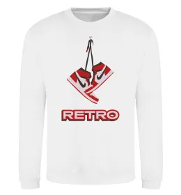 Світшот Retro Car CLASSIC Білий фото