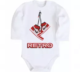 Детский боди Retro Car CLASSIC Белый фото