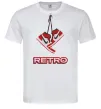 Чоловіча футболка RETRO Білий фото