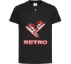 Детская футболка RETRO Черный фото