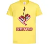 Детская футболка RETRO Лимонный фото