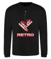 Свитшот RETRO Черный Свитшот RETRO Черный фото