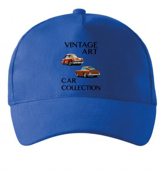 Кепка Vintage Art Car Collection Яскраво-синій фото