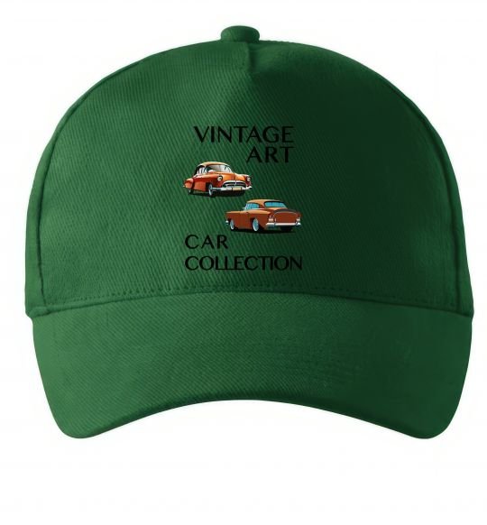 Кепка Vintage Art Car Collection Темно-зеленый фото