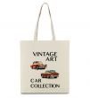 Еко-сумка Vintage Art Car Collection Бежевий фото