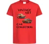 Детская футболка Vintage Art Car Collection Красный Детская футболка Vintage Art Car Collection Красный фото