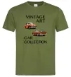 Чоловіча футболка Vintage Art Car Collection Оливковий Чоловіча футболка Vintage Art Car Collection Оливковий фото