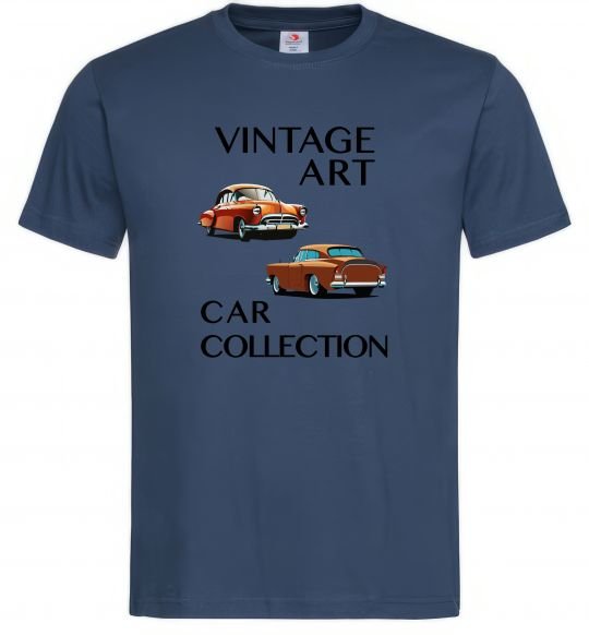 Мужская футболка Vintage Art Car Collection Темно-синий фото