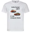 Чоловіча футболка Vintage Art Car Collection Білий Чоловіча футболка Vintage Art Car Collection Білий фото