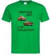 Чоловіча футболка Vintage Art Car Collection Зелений фото