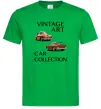 Чоловіча футболка Vintage Art Car Collection Зелений Чоловіча футболка Vintage Art Car Collection Зелений фото