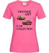 Жіноча футболка Vintage Art Car Collection Яскраво-рожевий фото