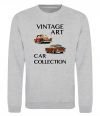 Світшот Vintage Art Car Collection Сірий меланж фото