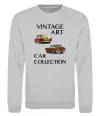 Свитшот Vintage Art Car Collection Серый меланж Свитшот Vintage Art Car Collection Серый меланж фото