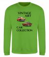 Свитшот Vintage Art Car Collection Лаймовый фото