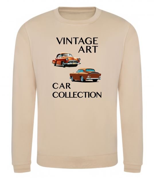 Свитшот Vintage Art Car Collection Песочный фото