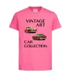 Детская футболка Vintage Art Car Collection Ярко-розовый фото